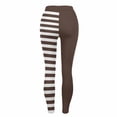 thumbnail image 5 of Felirenzacia Women's Halloween Leggings Stretchy Stripe Printed Legging Tights Hight Waisted Yoga Pants Halloween Pajama Pants, 5 of 7