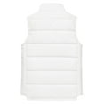 thumbnail image 2 of Chrisuno Women's Puffer Vest Winter Outwear Jacket Plus Padded Vest White XL, 2 of 5