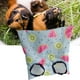 thumbnail image 3 of Bolsas de alimentación de almacenamiento de de Guinea para mascotas, tela Oxford, superficie impermeable , Sandía Talla S Salvador Comedero de heno para conejos, 3 of 8