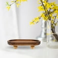 thumbnail image 4 of Entryway Table Riser Wooden Centerpiece Stand Table Riser Holder Farmhouse Wooden Bathroom Tray Small Kitchen Countertop Trays for Kitchen Counter Decors, 4 of 8