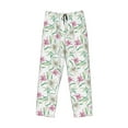 thumbnail image 2 of Haiem Lilies Flowers Men's Pajama Pants Ultra Lightweight Pjs Bottoms Sleepwear Bottom Pants With Pocket Drawstring-Medium, 2 of 7
