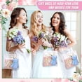 thumbnail image 5 of Clear PVC Gift Bags with Handles,  Count Small Transparent Reusable Tote Bags for Wedding & Shopping(RL 7.9 x 7.9 x 3.2 Inch 28 PCS), 5 of 6