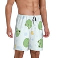 thumbnail image 2 of Sikiie Kawaii Frogs Mens Pajama Shorts, Lightweight Lounge Pant with Pockets Soft Sleep Pj Shorts for MenMedium, 2 of 6