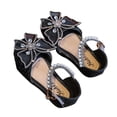 thumbnail image 4 of Girl Sandals Rhinestone Butterfly Pearls Summer Casual Dancing Shoes, 4 of 8