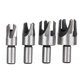 thumbnail image 2 of 8pcs / set Carbon Steel Wood Plug Cutter 10mm Round Shank Drill Bit Accessory, 2 of 4