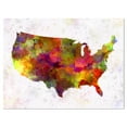 thumbnail image 2 of Design Art - United States Map in Colors, 2 of 4