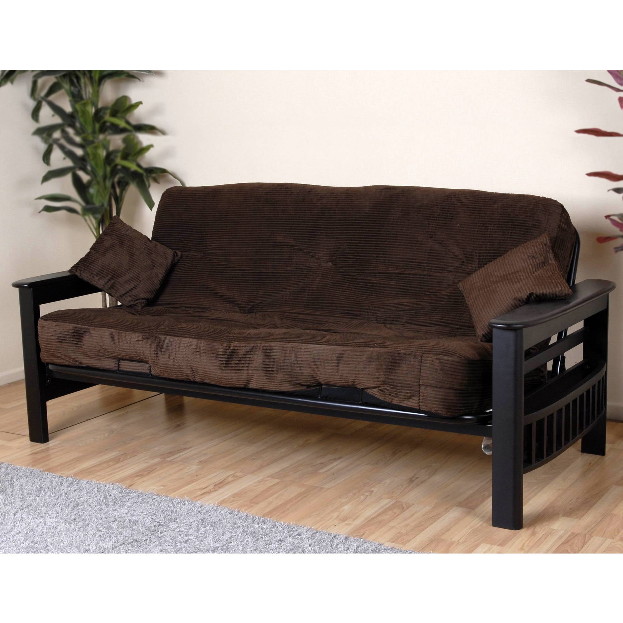 Leo 8" Pocket Coil Futon Mattress with Frame