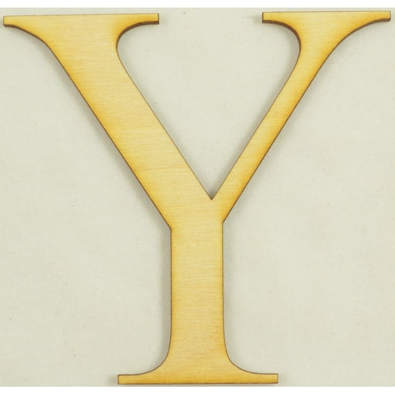 Upsilon Greek Letter Size:8 Inch Thickness:1/8" Baltic Birch