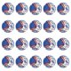 thumbnail image 2 of Americans Flag Independence Day Party Supplies Paper Plates Tissue Cups Holiday Party Tableware One Time Holiday Tableware, 2 of 6