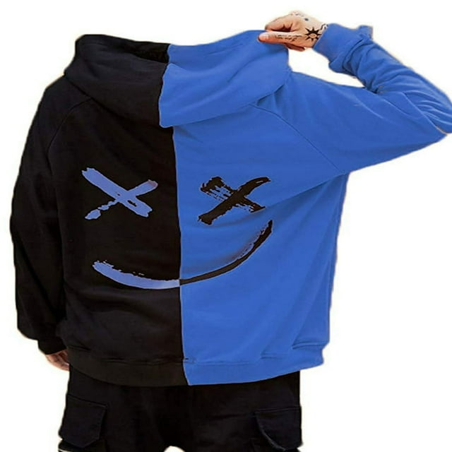 EIMELI Hommes Pull Sport Manches Longues Streetwear Hip Hop Tops