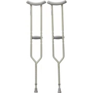 Push Button Adult Crutches - Push Button Crutch Adult, 62