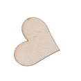 thumbnail image 2 of Worgeous Heart Shaped Wooden Pieces for DIY Crafts and Decorations Beige Color Perfect for Hand Painting and Holiday Ornaments 2 5cm, 2 of 4