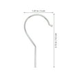 thumbnail image 2 of ELAYARD 10Pcs Space Saving Metal Hanger Hooks for Clothes Display and Closet Organization, 2 of 8