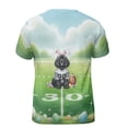 thumbnail image 2 of Happy Easter Hello Spring Cocker Spaniel Playing Football All Over Print 3D Shirt Unisex Merch Cockers Dog Lover Gifts - 13003, 2 of 6