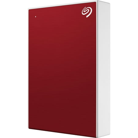 Seagate - Backup Plus 5TB External USB 3.0 Portable Hard Drive - Red