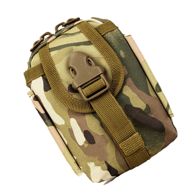 Bolso impermeable Advancent de múltiples bolsillos camuflaje verde