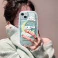 thumbnail image 3 of Funda Compatible Con Samsung A14 A13 A12 A04S A03S A52 A51 A71 A34 A50 A50S A02s A22 A32 A23 A54 A11 Para Teléfono De Perro Lindo A Prueba De Golpes Protectora De Silicona Cojín De Aire, 3 of 4