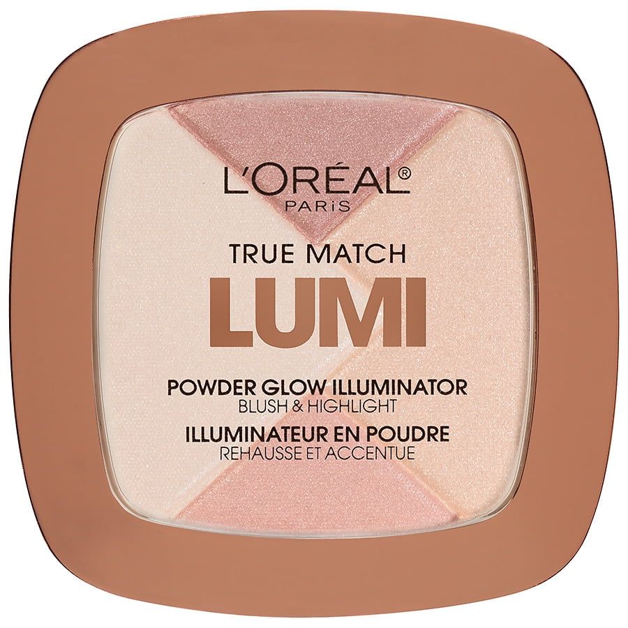 Pack Of 3 L Oreal Paris True Match Lumi Powder Glow Illuminator Rose N 202 0 31 Oz Walmart