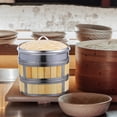 thumbnail image 4 of 1 Set Bamboo Steamer For Cooking Vegetables And Buns Multi Layer, 4 of 9