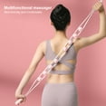 thumbnail image 3 of Happydeer Meridian Dredging Muscle Relaxation Body Massage Roller 8 Balls Ergonomic Handle Roller Type Back Strap Massager Health Beauty, 3 of 13