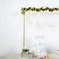 Efavormart 5 Bushes | 70 Yellow Artificial Silk Blossomed Sunflowers ...
