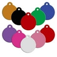 thumbnail image 5 of Beirui 20pcs/lot Bulk Personalised Dog ID Tags Aluminum Blank Round Disc for Pet Collar No Engraving, 5 of 6