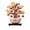 White, variant on Crystal Tree Fortune Persimmon Pendant Citrine Wealth Ornament Desk Decor for Home Office