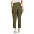 thumbnail image 4 of Joe B Women's Juniors Paperbag Waist Tapered Leg Pant, 4 of 5