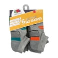 thumbnail image 3 of Fruit of the Loom Boys Active No Show 6 Pack Socks, 3 of 3
