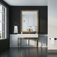 thumbnail image 5 of Design House Kelton 4-Piece Bath Accessory Hardware Set, Matte Black/Satin Gold, 5 of 14