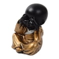 thumbnail image 2 of Mini estatua de monje, adornos para casa de muñecas infantil, decoración para casa de muñecas, mascota de té, 3,9 x 3,6 x 4,8 cm. Estilo02, 2 of 5