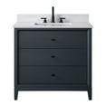 thumbnail image 2 of Vanity Art 36" Bathroom Vanity with Sink and Engineered Marble Top, Freestanding Storage Cabinet with 3 Drawers, 2 of 8