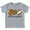 Grey, variant on Mrzhqd T-Shirts For Boys Peace Love Baseball Children T Shirt Round Neck Short Sleeved T Shirt For 13-14 Years