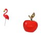 thumbnail image 5 of Estatua de estaca de jardín,Adorno de flamenco para jardín,patio,porche,Estatua de flamenco,estatuilla,escultura,exterior,playa,Estatua,Escultura de fruta artificial,estatua y artesanía, 5 of 8