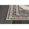 thumbnail image 5 of Allstar 5x7 Traditional Accent Rug in Ivory with Navy Blue Persian Nain design (4' 11" x 7' 0"), 5 of 9