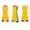 Yellow, variant on Kids Basketball Jersey Set 2PCS – Boys Girls Youth Sports Uniform (Tank Top & Shorts) Breathable Quick Dry Training Outfit Size 3XS-XL Yellow
