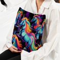 thumbnail image 6 of Robot Unicorn Attack Luxurious Velvet Throw Pillow Inserts with Unique Patterns - Set of 2 Chair Pillow Covers - Available in 16x16, 18x18, 20x20 Inches for All Occasions, 6 of 6