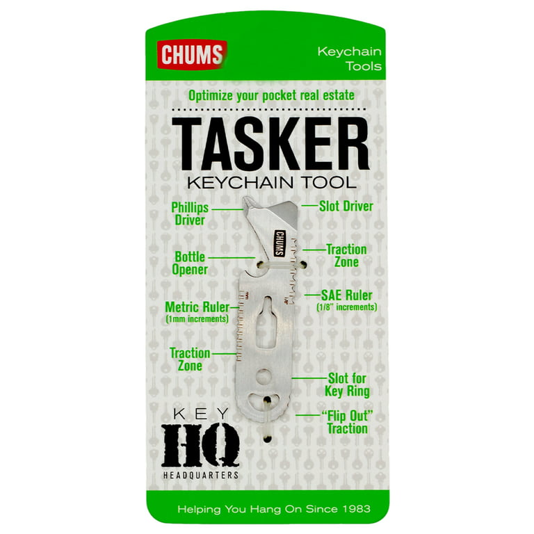 Tasker Keychain Multitool Screwdrivers, Rulers, Bottle Opener Walmart.com