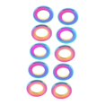 thumbnail image 5 of yotijay 2x10x Chain Wheel Plate Screw Gaskets Bolt for Crankset Mountain Bikes M6 Colorful, 5 of 9