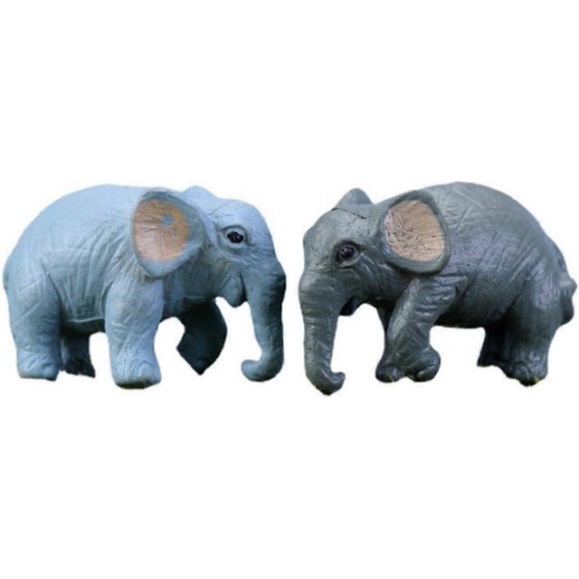 Figuras de Elefantes en Miniatura KAIYANG para Jardín de Hadas Accesorios Decoración