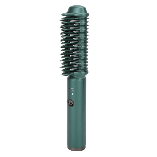 Cordless hot brush top for short hair