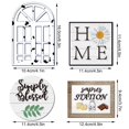 thumbnail image 2 of Tiered Tray Decor Set Thanksgiving Christmas Wooden Tray Sign For Home Table Decor, 2 of 11