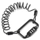 thumbnail image 3 of Candado para casco de motocicleta, scooter, bicicleta, cable telescópico, antirrobo, contraseña de 3 dígitos, 3 of 15