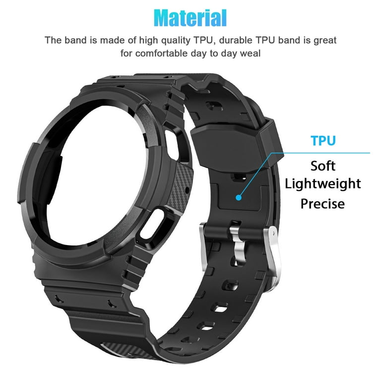Case Bands Fit for Samsung Galaxy Watch 4 40mm 44mm TSV