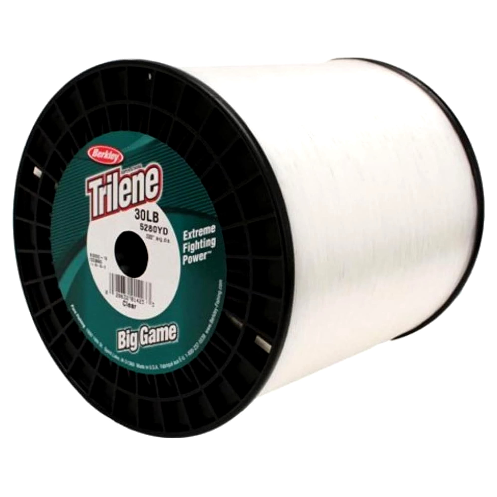 Berkley Trilene® Big Game™ Monofilament Fishing Line, Clear, 30 lb Test Strength, 5280 yd
