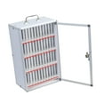 thumbnail image 3 of BELOVING Phone Storage Cabinet Phone Locker with 2 Keys Classroom Lockable Office Wall Mounted Pocket Chart Lock Box Smartphone Keeper 48 Slots, 3 of 9