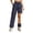 Navy, variant on Women's Convertible Casual Pants, Windproof Travel Ready, Versatile Everyday, Comfortable Trousers