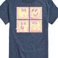 thumbnail image 3 of Spongebob Squarepants - Cute Face Grid - Men's Short Sleeve Graphic T-Shirt, 3 of 5