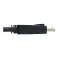 thumbnail image 4 of Tripp Lite P579-010 10 ft. Black DisplayPort Extension Cable with Latch, 4K x 2K (3840 x 2160) @ 60 Hz, HDCP 2.2 (M/F) Male to Female, 4 of 6
