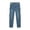 Blue-b, variant on Mens Fashion Casual Pocket Waist Solid Color Slim Toe Jeans Pants Men Clothes Men Denim Pants
